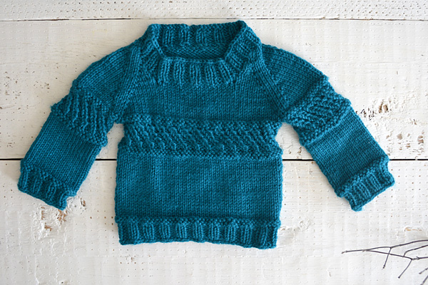 Little Explorer's Sweater - KnotEnufKnitting